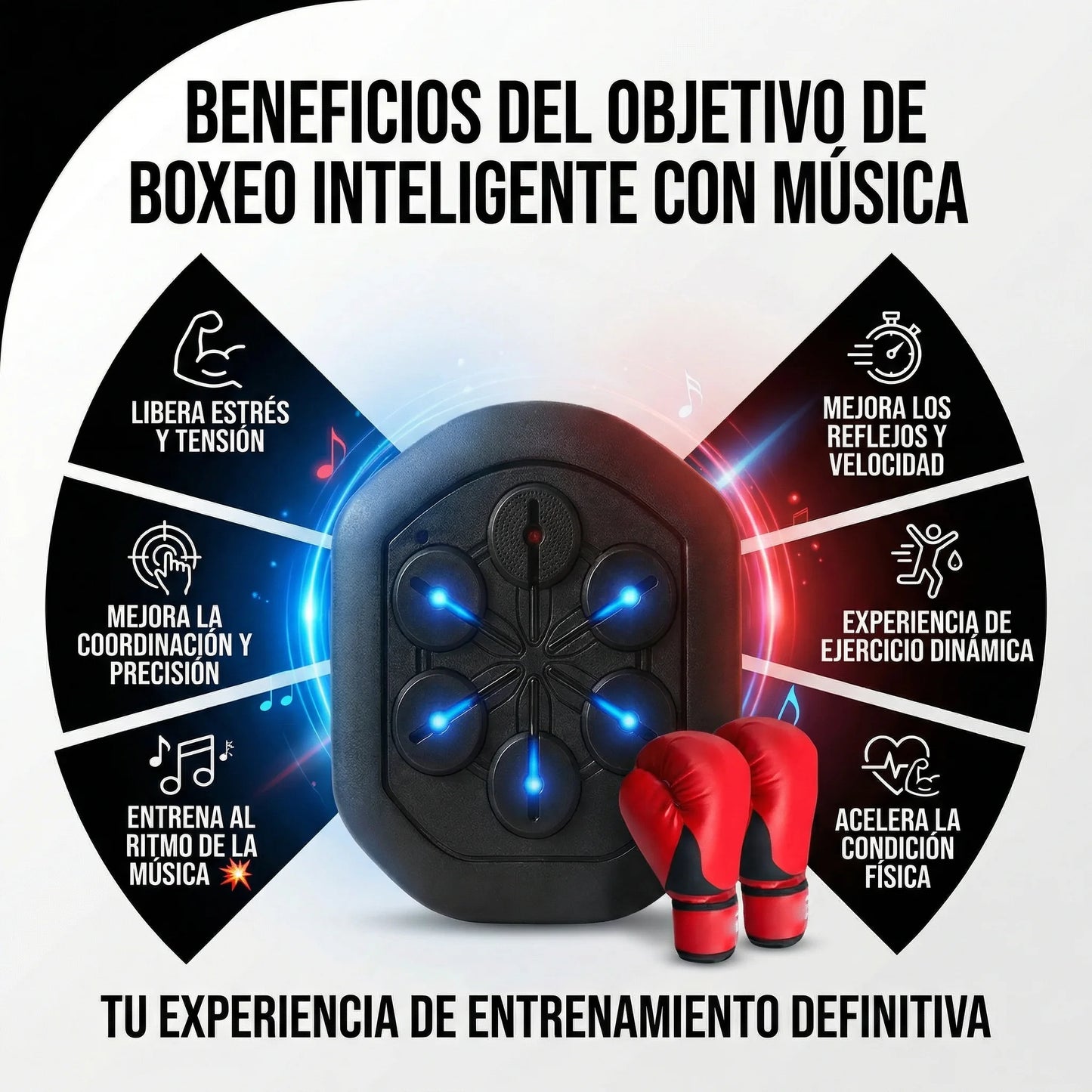 Boxing Target Inalambrico  2 Guantes Gratis🎁
